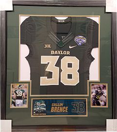 Baylor Jersey Frame